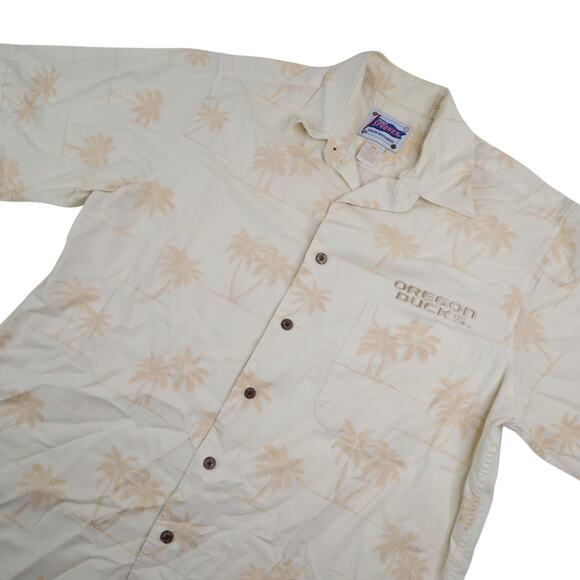 Vintage Reyn Spooner University of Oregon Tropical Hawaiian Shirt - Picture 2 of 9